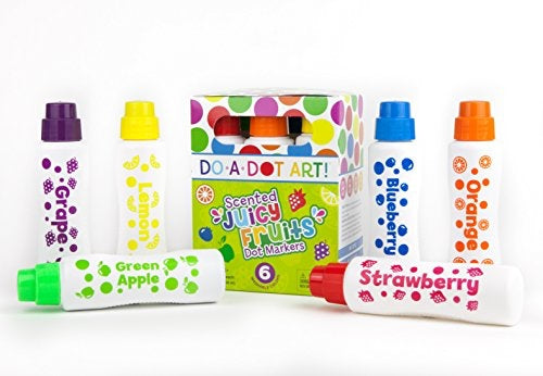 Do A Dot Do A Dot Art Juicy Fruits Markers 6 Pack