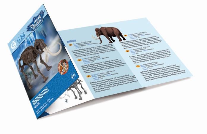 Dr. Steve Hunters Mammuthus Skeleton IceAge Excavation Kit