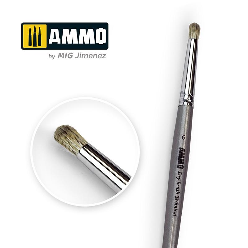 Ammo Drybrush Technical Brush 6