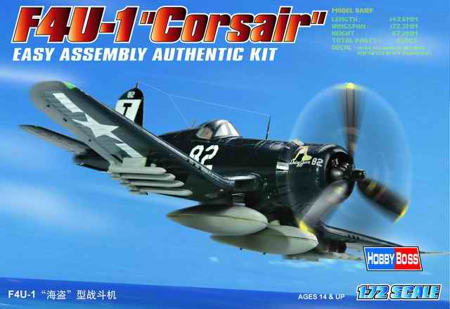 Hobbyboss 1:72 F4U-1D Corsair