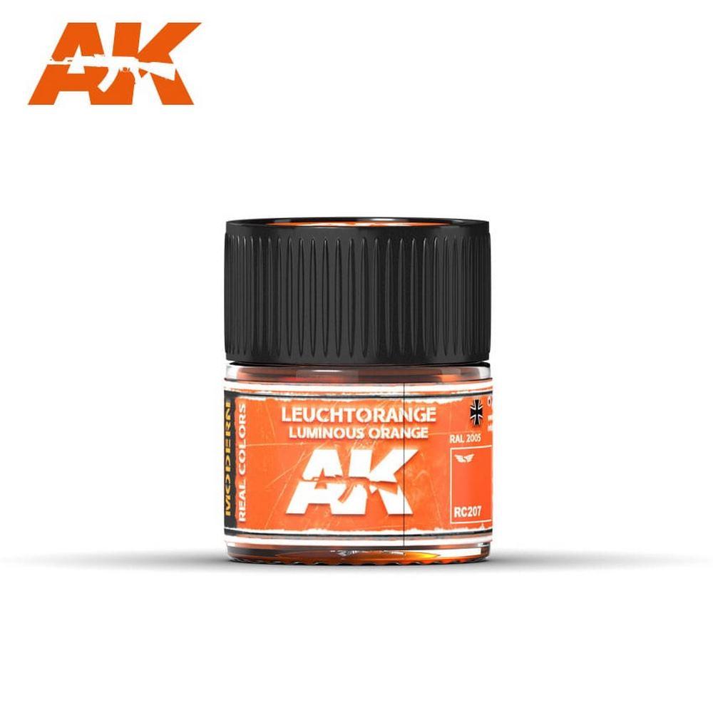 AK Interactive Real Colours Leuchtorange- Luminous Orange RAL 2005 10