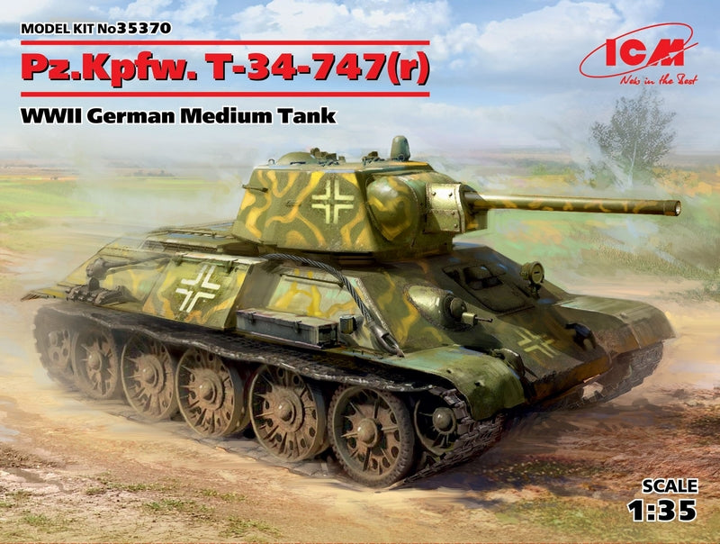 ICM 1:35 Pz.Kpfw. T-34-747