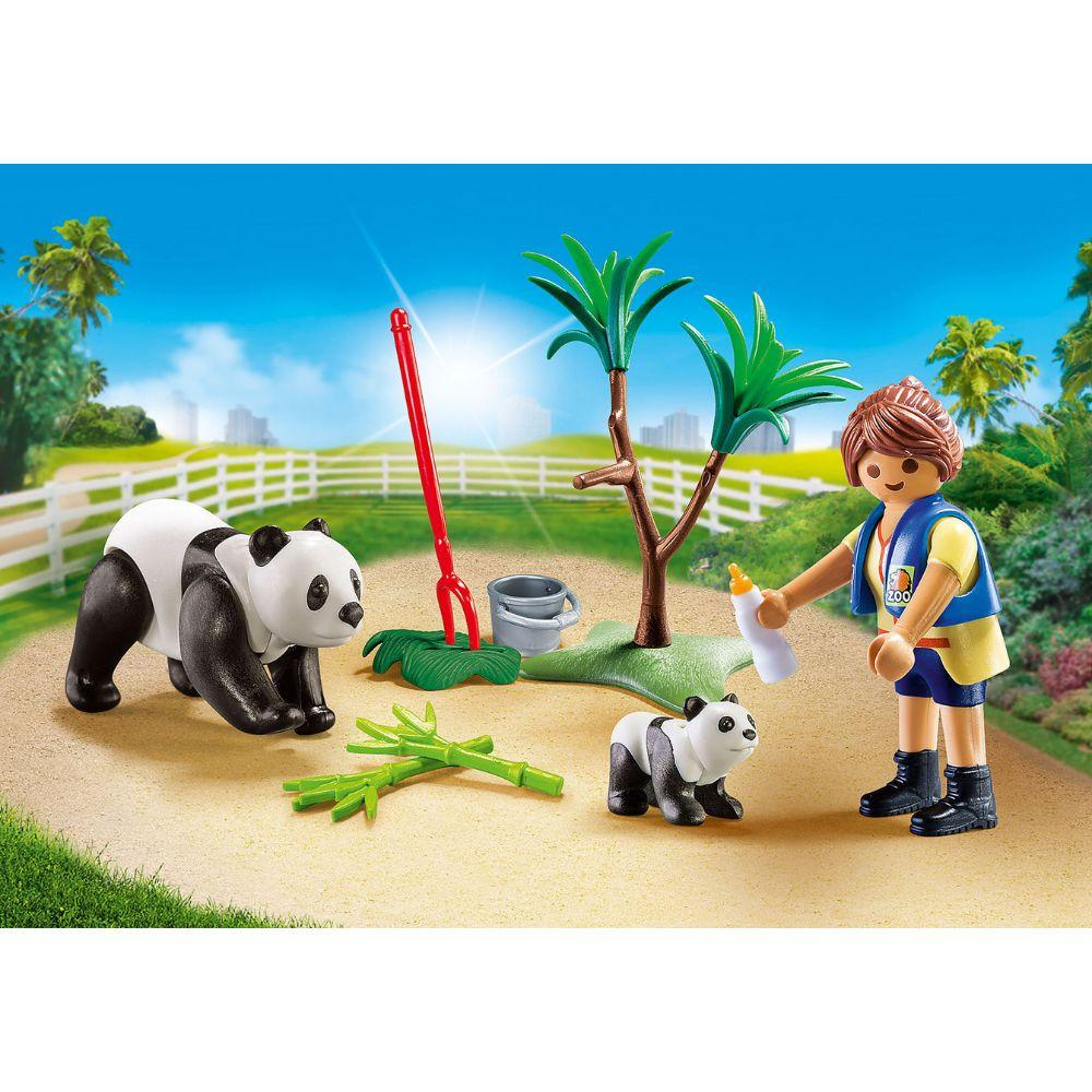 Playmobil Panda Caretaker Carry Case