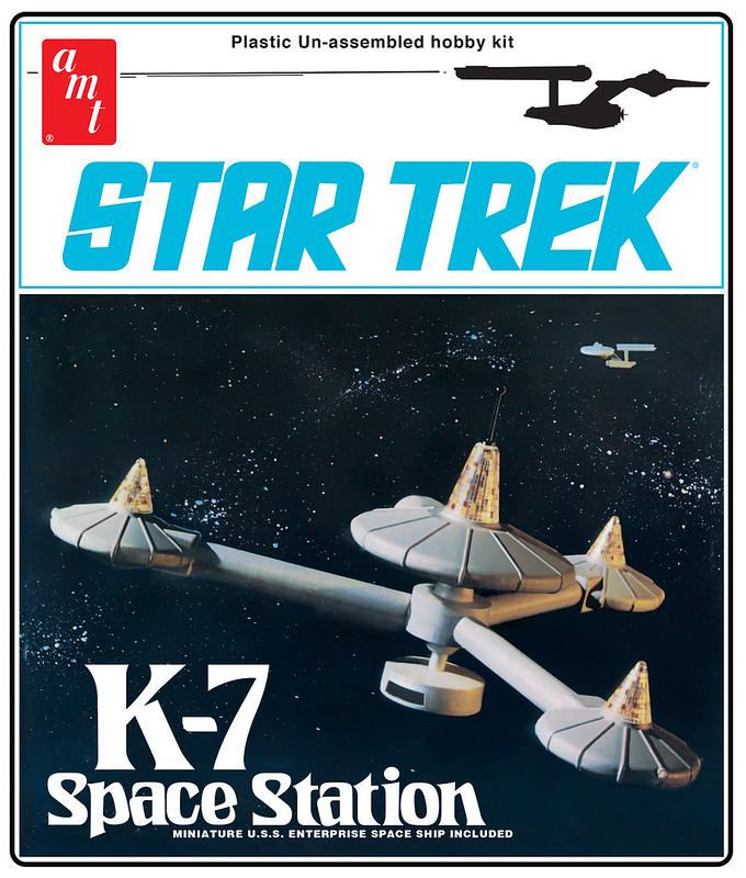 AMT 1:7600 Star Trek K-7 Space Station