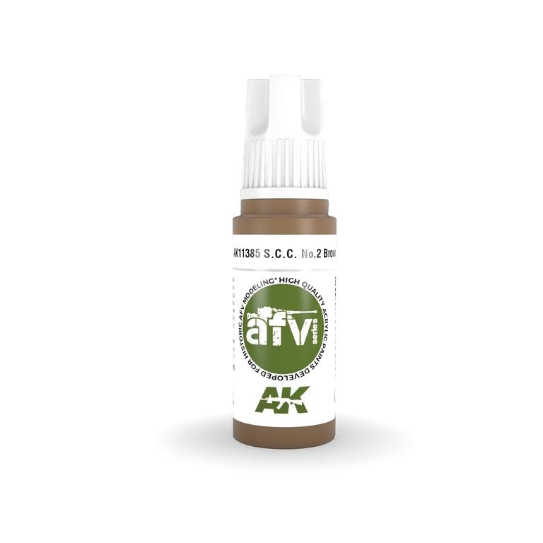 AK Interactive Acrylic S.C.C. No.2 Brown