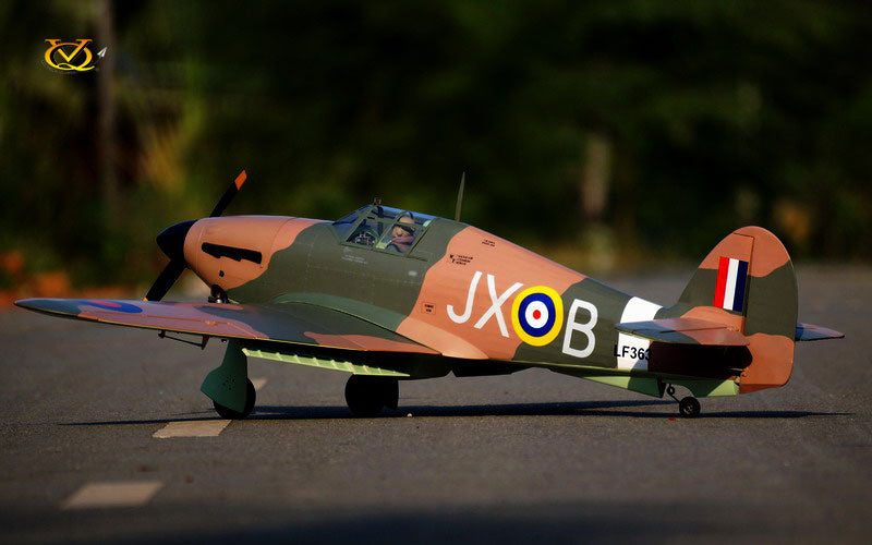 VQ Models Hawker Hurricane 60/100 or EPBattle of Britain Vers. 1610mm