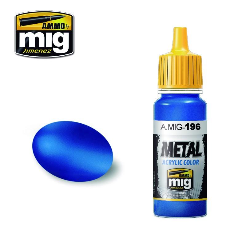 Ammo Warhead Metallic Blue 17ml