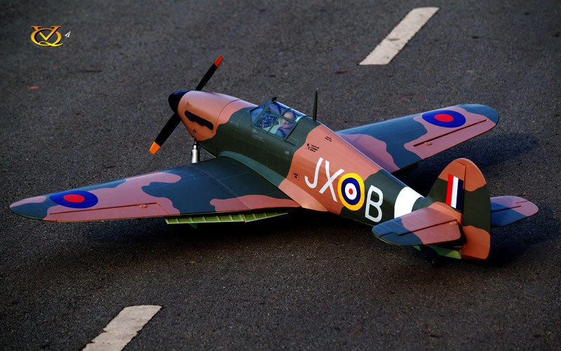 VQ Models Hawker Hurricane 60/100 or EPBattle of Britain Vers. 1610mm