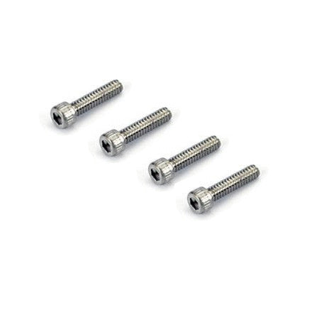 Dubro Ss 6/32 X 1/2 Sckt Hd Cap Screws (4)*