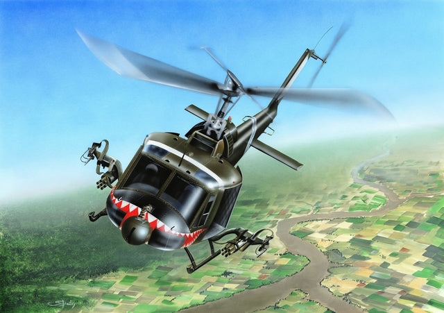 Hobbyboss 1:72 Uh-1C Huey Helicopter