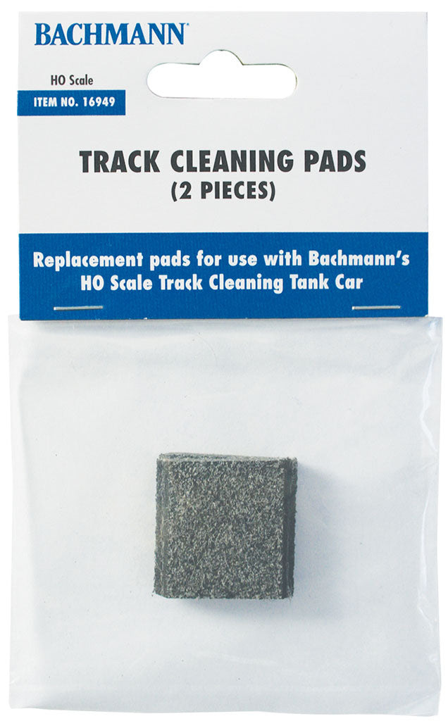 Bachmann HO Track Cleaning Replacement Pads (2), Fits #160-16301-16304