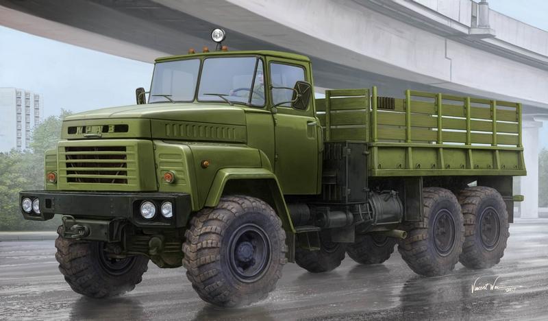 Hobbyboss 1:35 Rus. Kraz-260 Cargo Truck