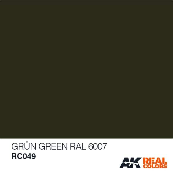 AK Interactive Real Colours Grün-Green RAL 6007 10ml