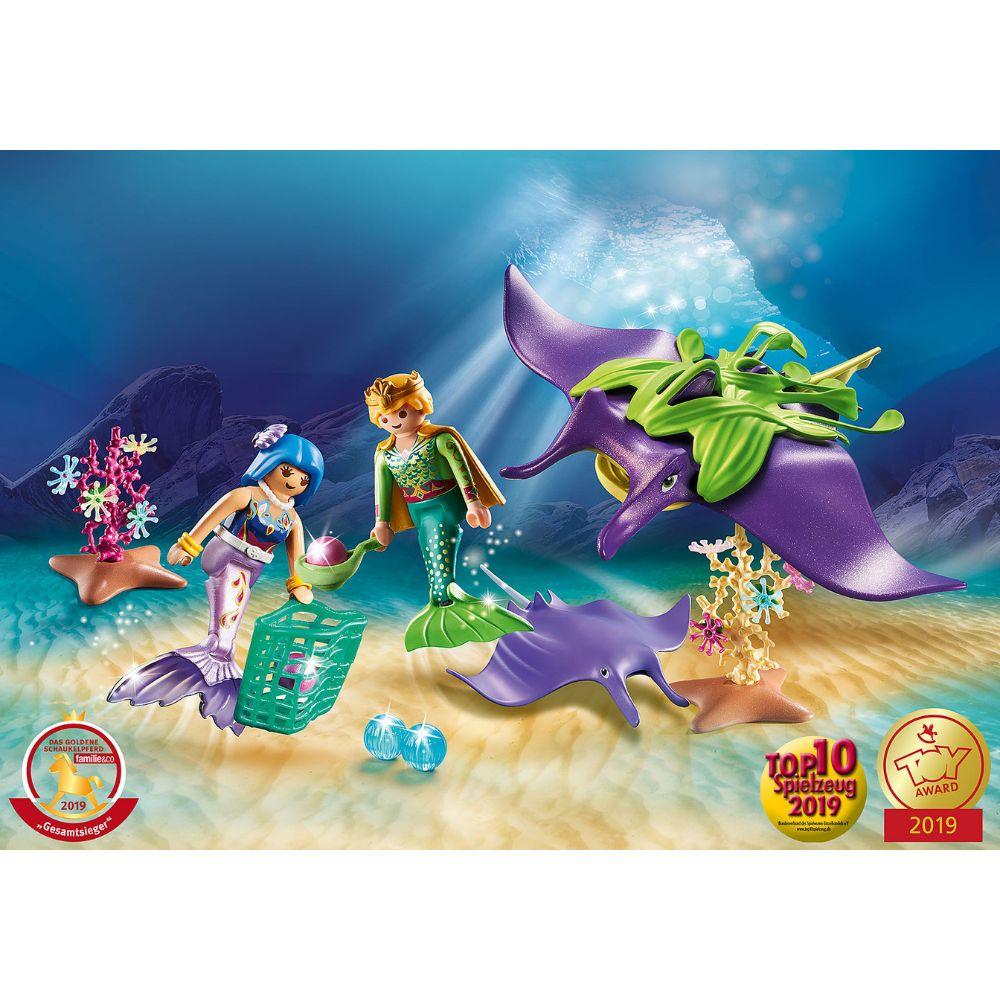 Playmobil Pearl Collectors with Manta Ray