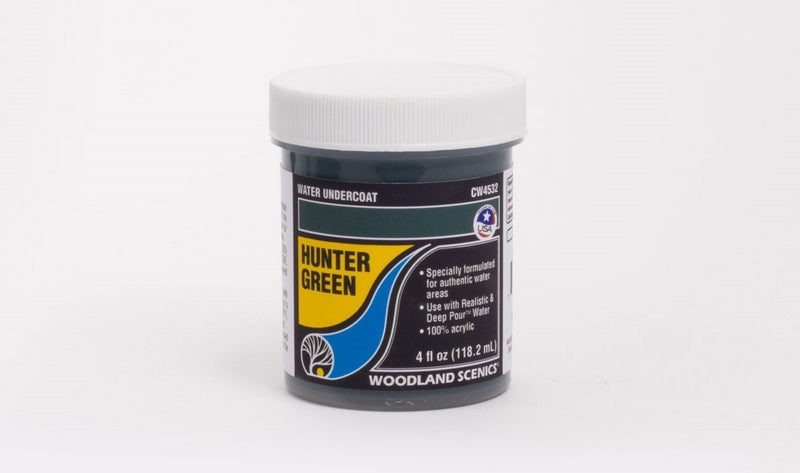 Woodland Scenics Hunter Green Water Undercoat