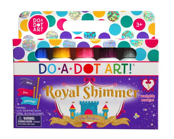 Do A Dot Do A Dot Art Royal Shimmer Marker 5 Pack