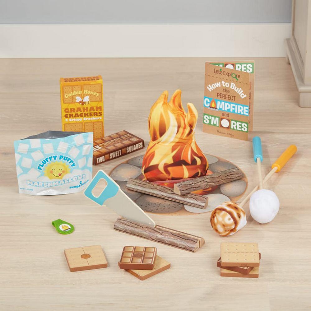 Melissa and Doug Let's Explore - Campfire S'mores Play Set