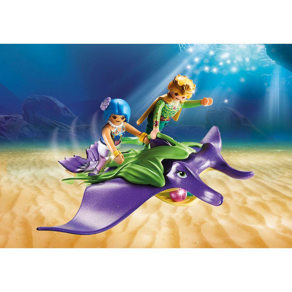 Playmobil Pearl Collectors with Manta Ray