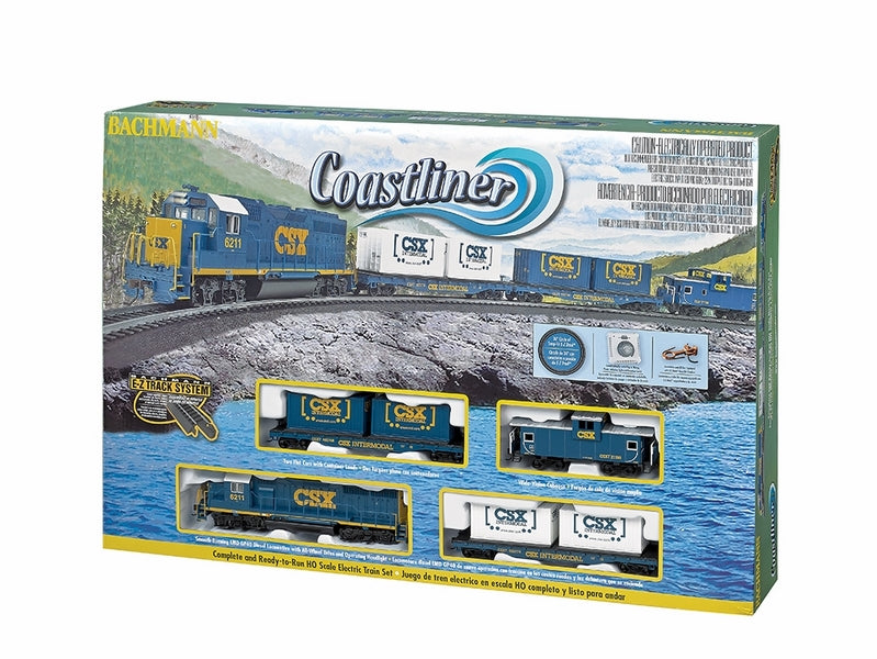 Bachmann Set Coastliner, HO Scale