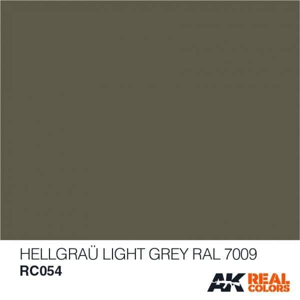 AK Interactive Real Colours Hellgrau-Light Grey RAL7009 (Interior)