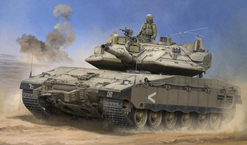 Hobbyboss 1:35 Idf Merkava Mk Iv W/Trophy