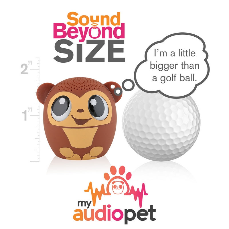 My Audio Pet Monkey Portable Bluetooth Speaker