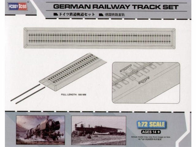 Hobbyboss 1:72 German Railway Track Set