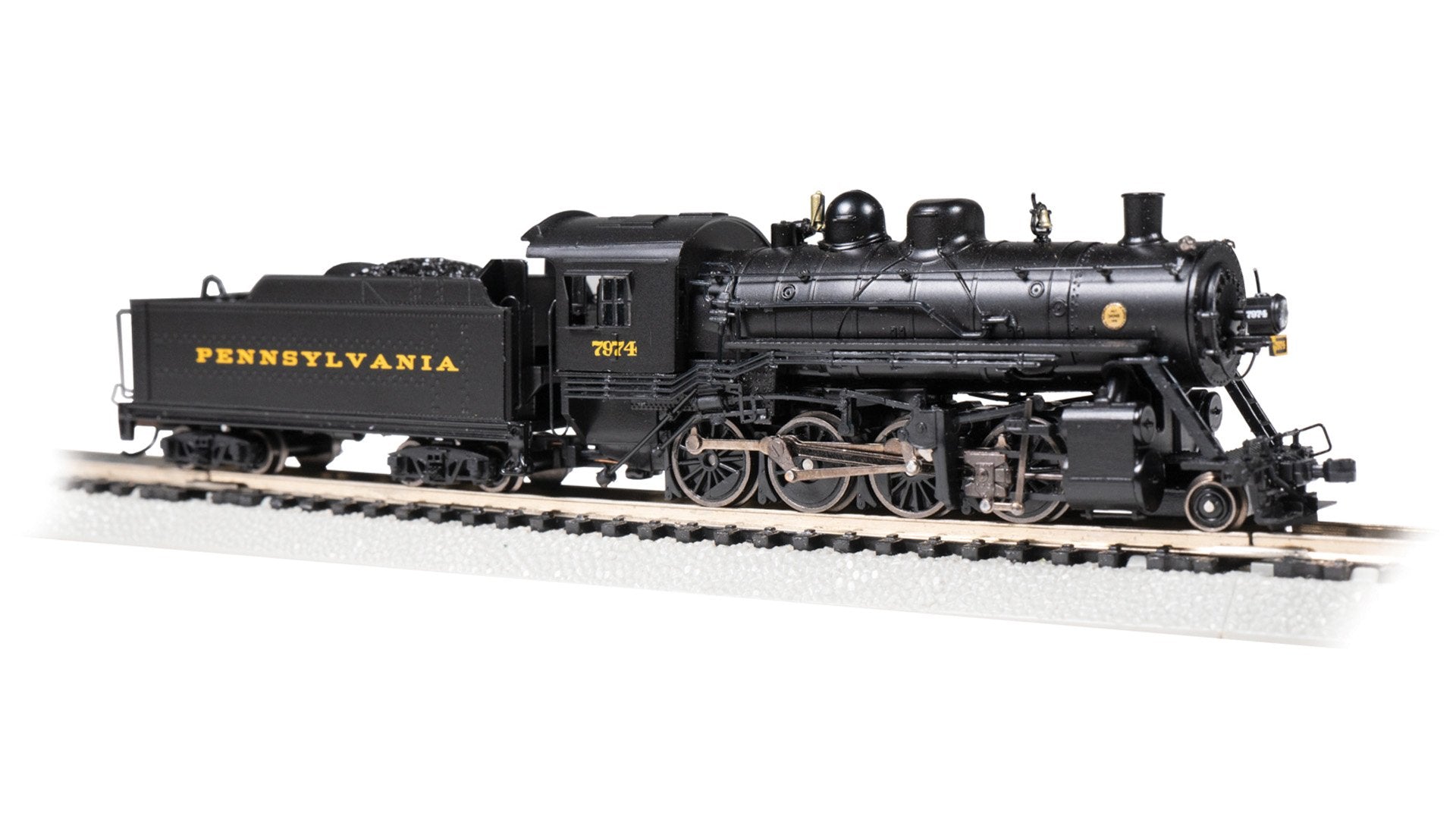 Bachmann PRR #7974 Baldwin 2-8-0 Consolidation Loco/Tender. N Scale