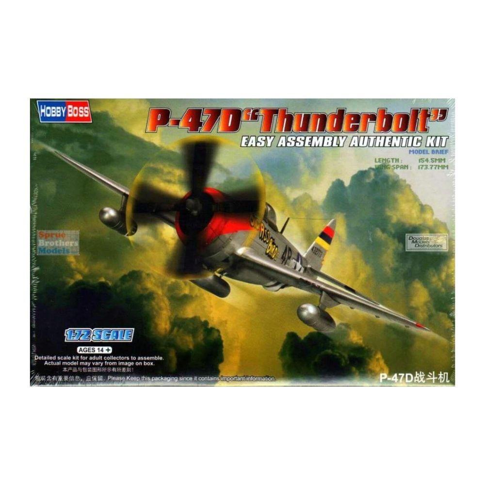 Hobbyboss 1:72 P-47D Thunderbolt