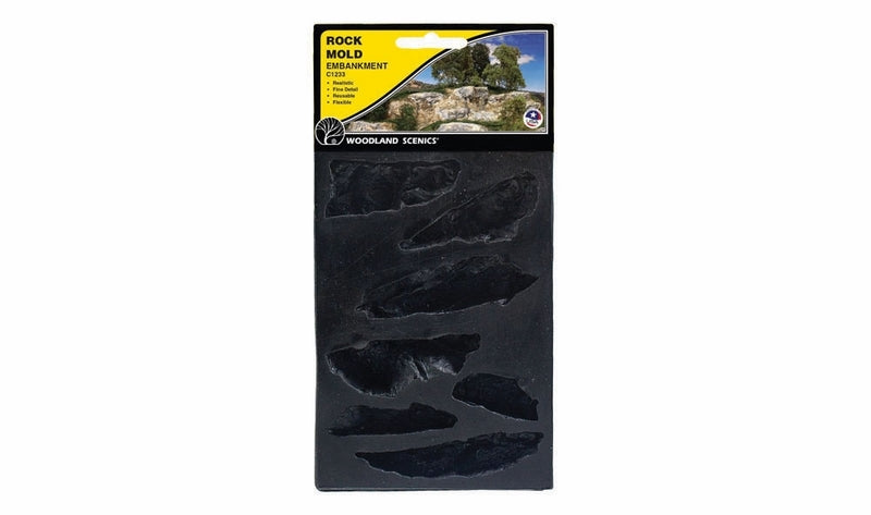 Woodland Scenics Rock Mold-Embankments (5X7)