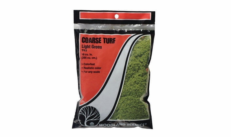 Woodland Scenics Light Green Coarse Turf(Bag)