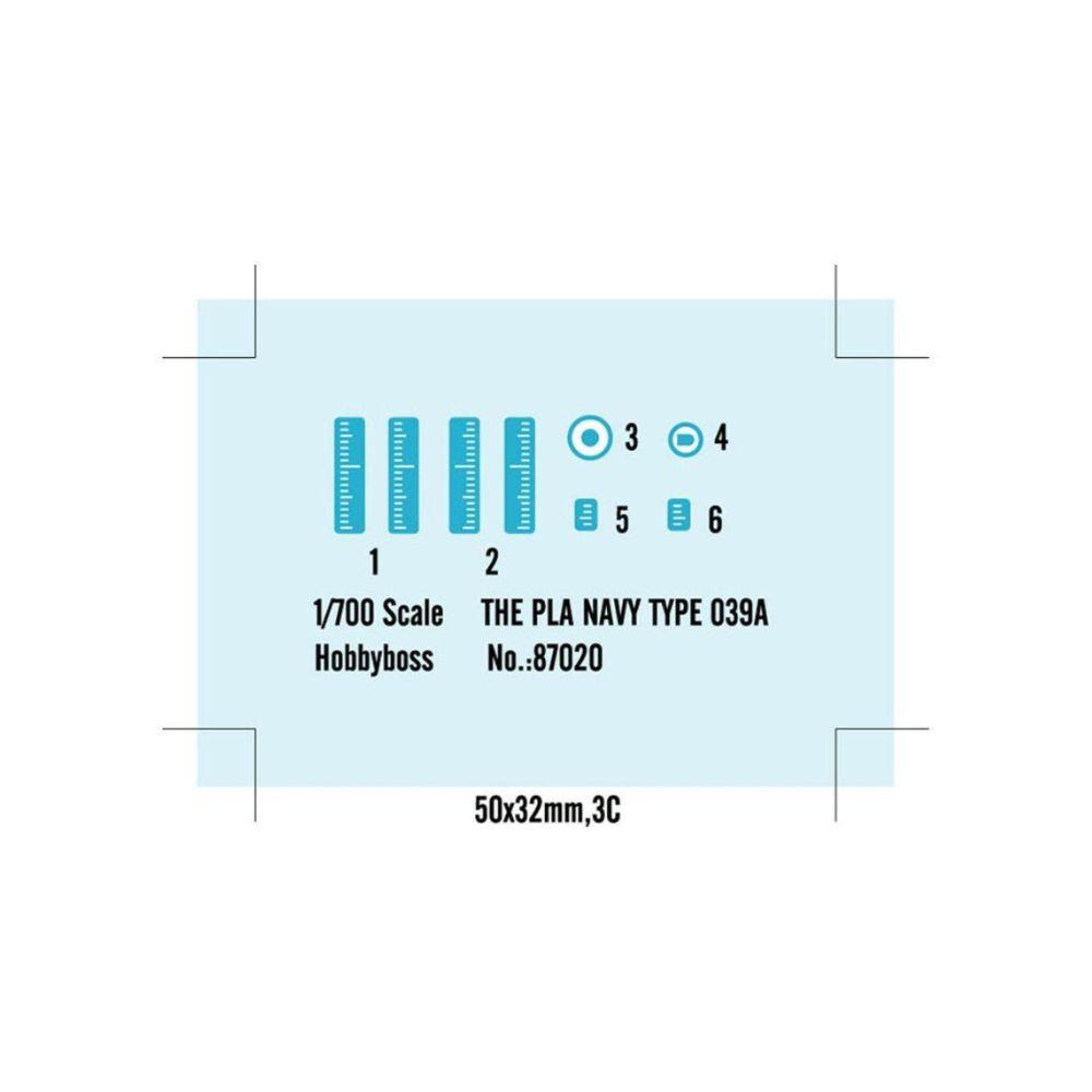 Hobbyboss 1:700 The Pla Navy Type 039A Submarine