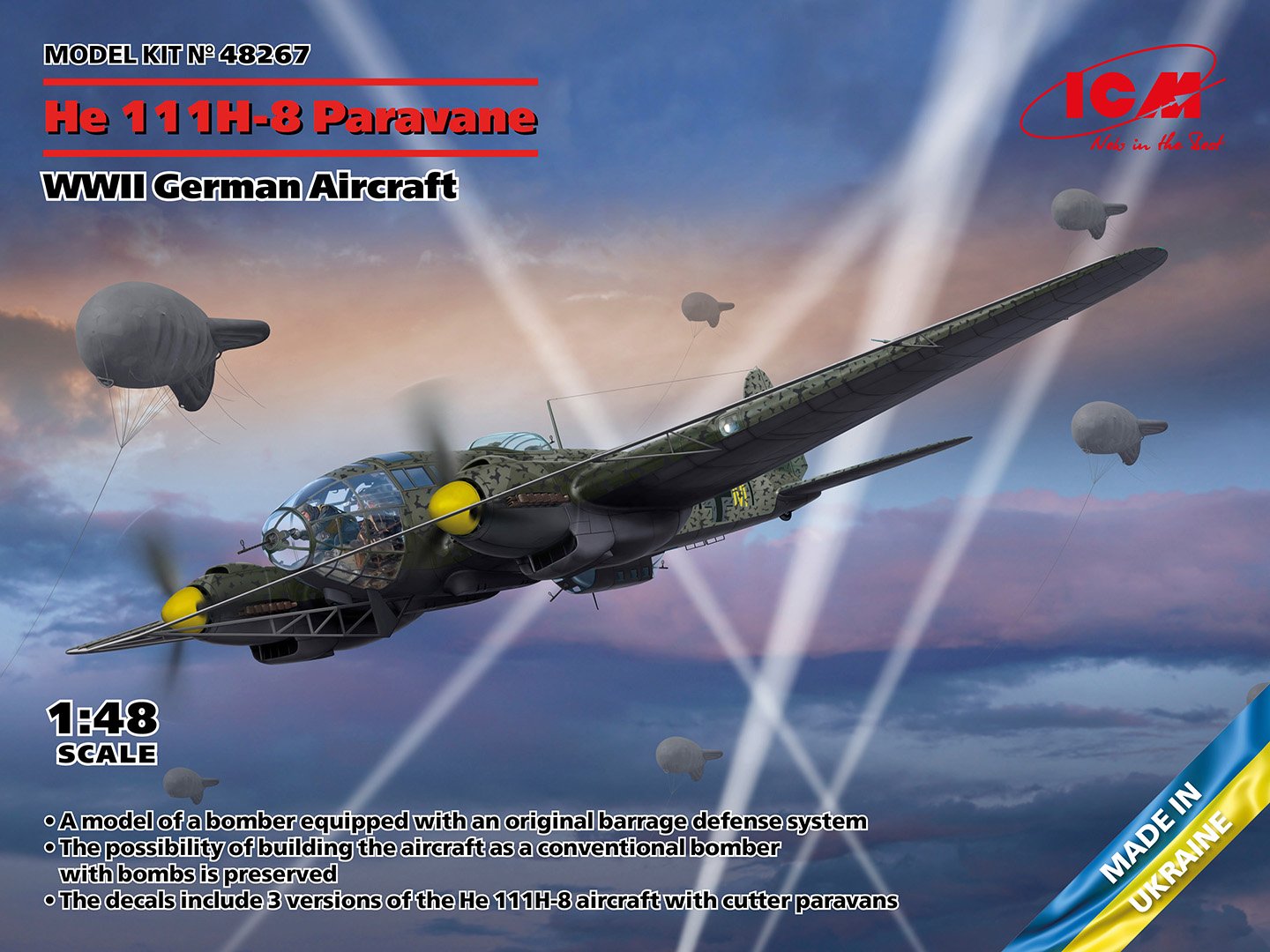 ICM 1:48 HE 111H-8 Paravane