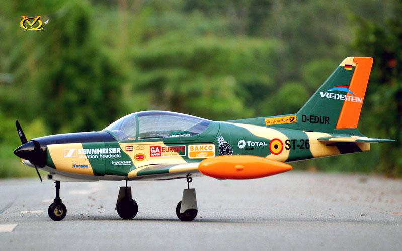 VQ Models Siai Marchetti SF-260 60-100 /EP, 1640mm WS, 7Ch RC