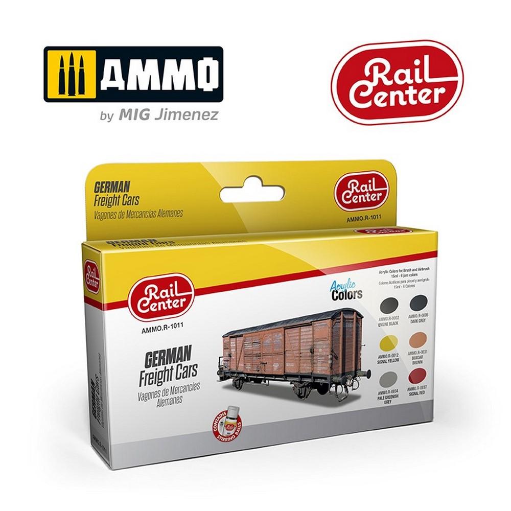 Ammo Rail German Freight Cars