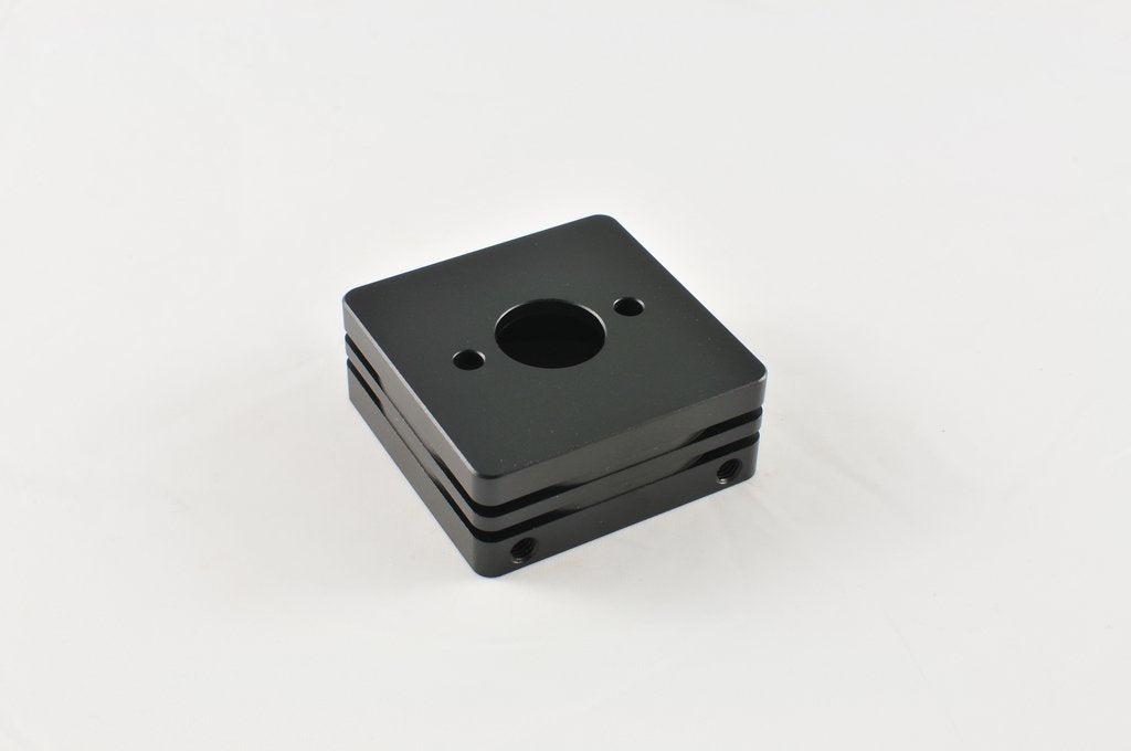 Cen Racing CNC Motor Mount (Matte Black,Cooling) M4