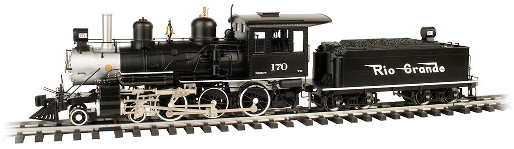 Bachmann D&RGW Flying Grande #170 4-6-0Loco w/DCC/Sound Ready,  G