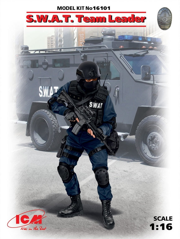 ICM 1:16 S.W.A.T. Team Leader