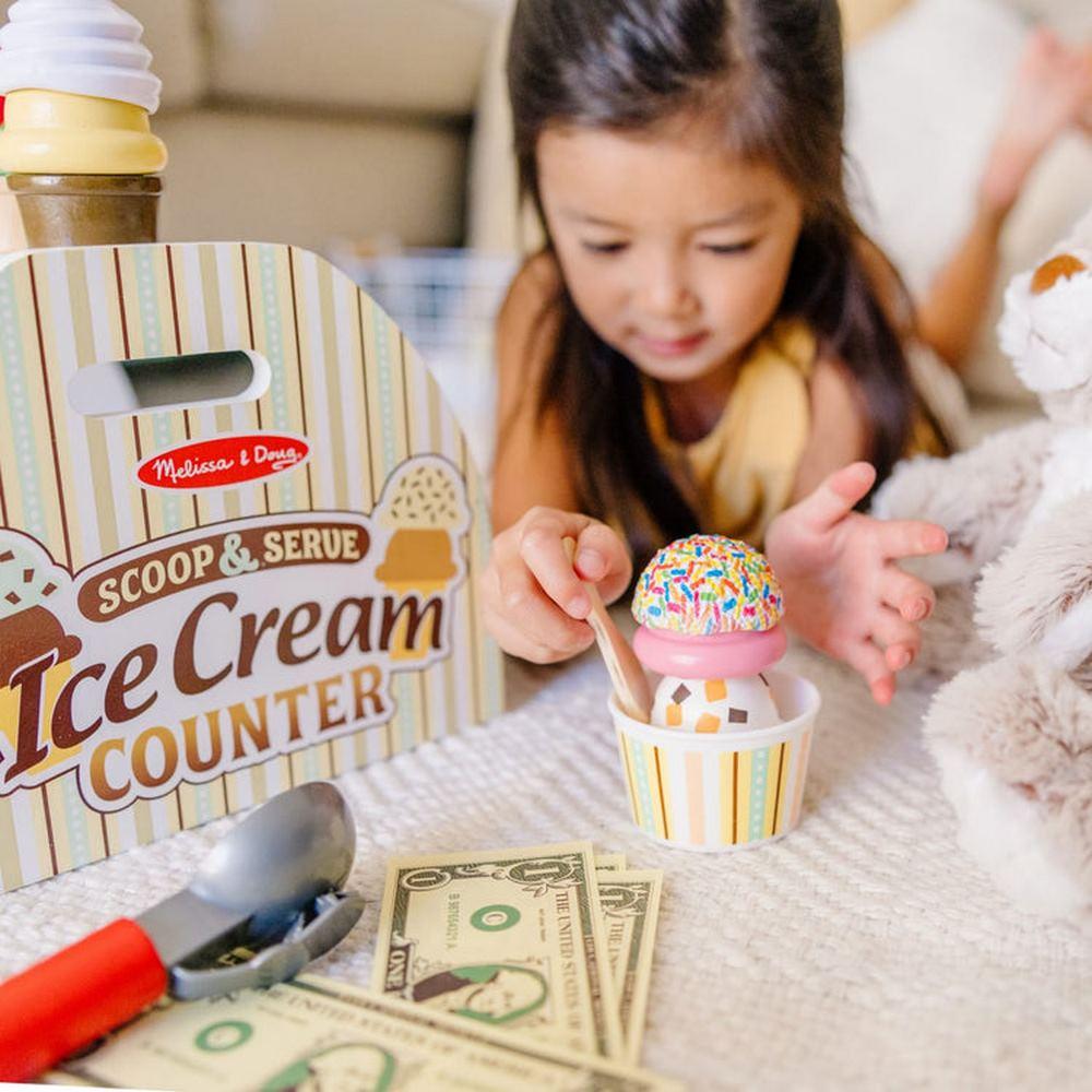 Melissa and Doug Scoop & Serve Ice CreamCounter