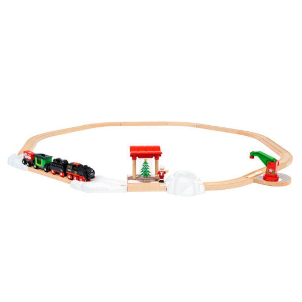 BRIO Christmas Steaming Train Set