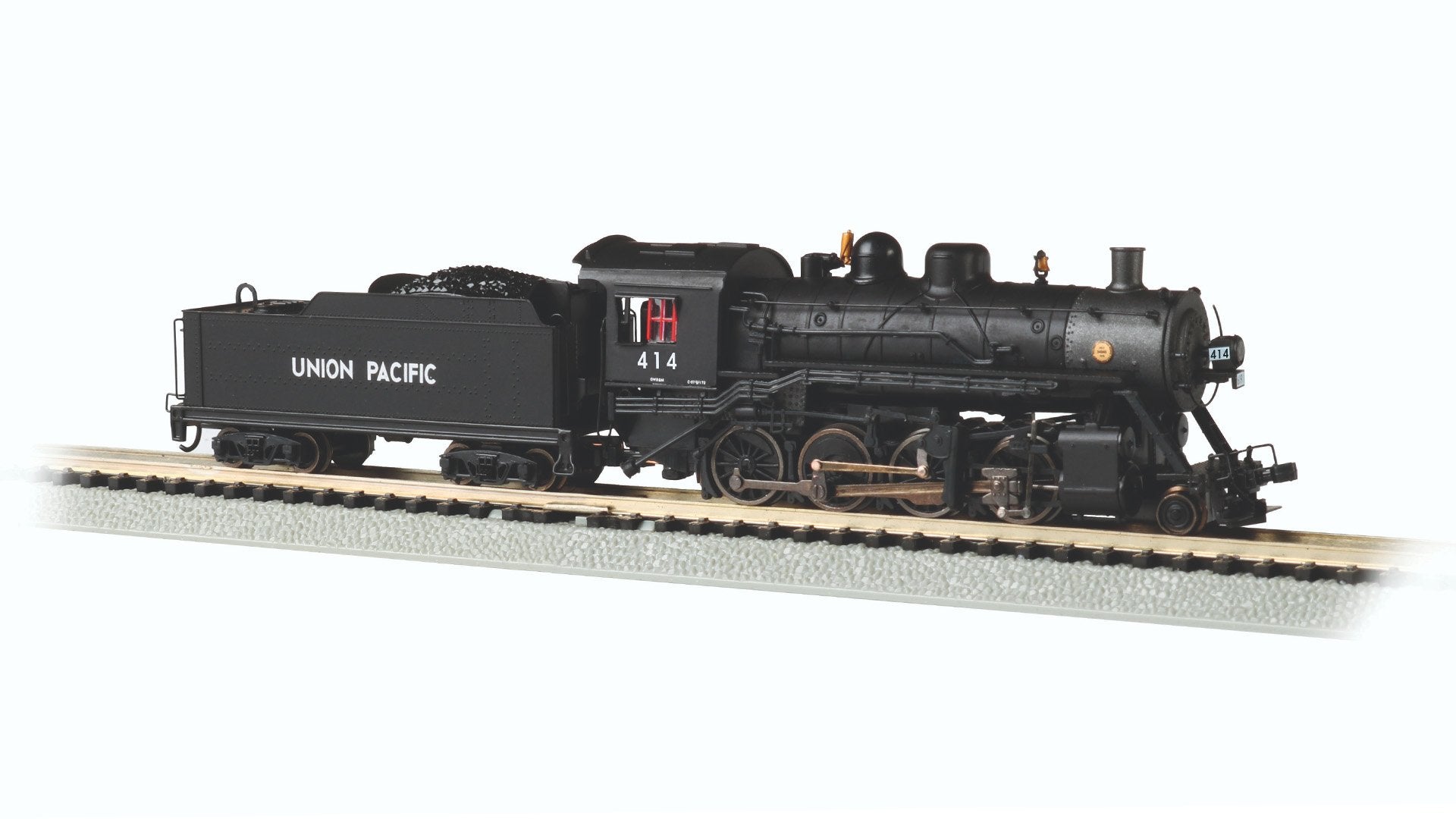 Bachmann Union Pacific #414 Baldwin 2-8-0 Consolidation, N Scale