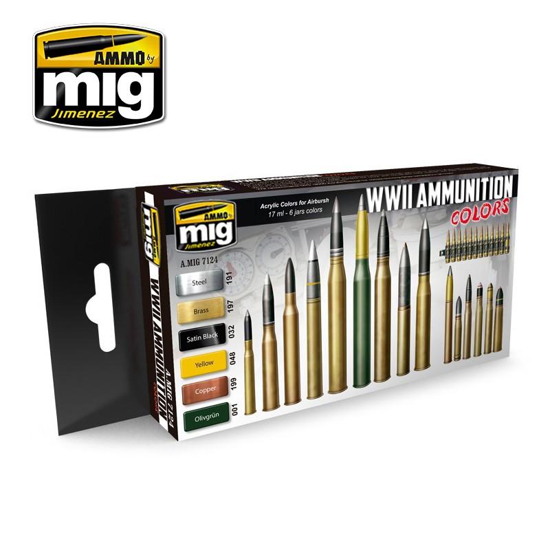 Ammo WWI Ammunition Colours Set