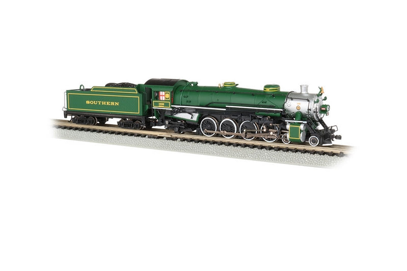 Bachmann Southern #1489 (Green) 4-8-2 Light Mountain Loco w/DCC.  N