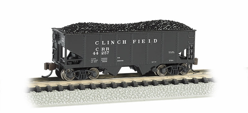 Bachmann Clinchfield CRR44257 USRA 55 Ton 2-Bay Hopper. N Scale