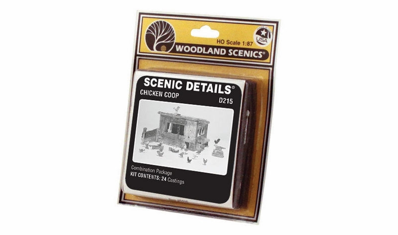 Woodland Scenics Chicken Coop Sc Details*