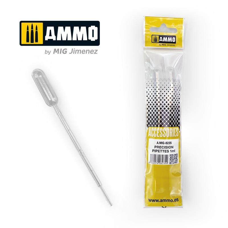 Ammo Small Pipettes 1ml (0.03 oz) 4pcs