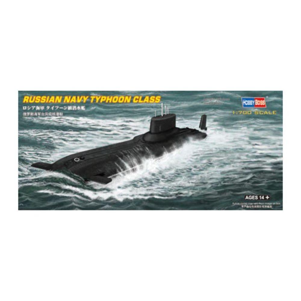 Hobbyboss 1:700 Russian Navy Typhoon Class Submarine