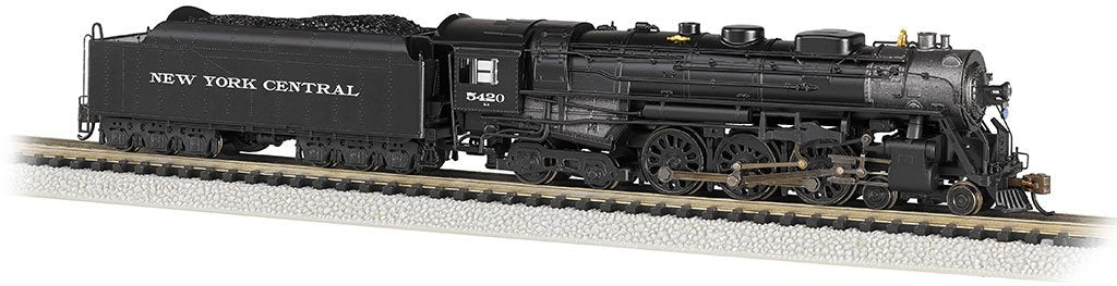 Bachmann NY Central #5420 ( As Delivered) 4-6-4 Hudson Loco w/DCC. N