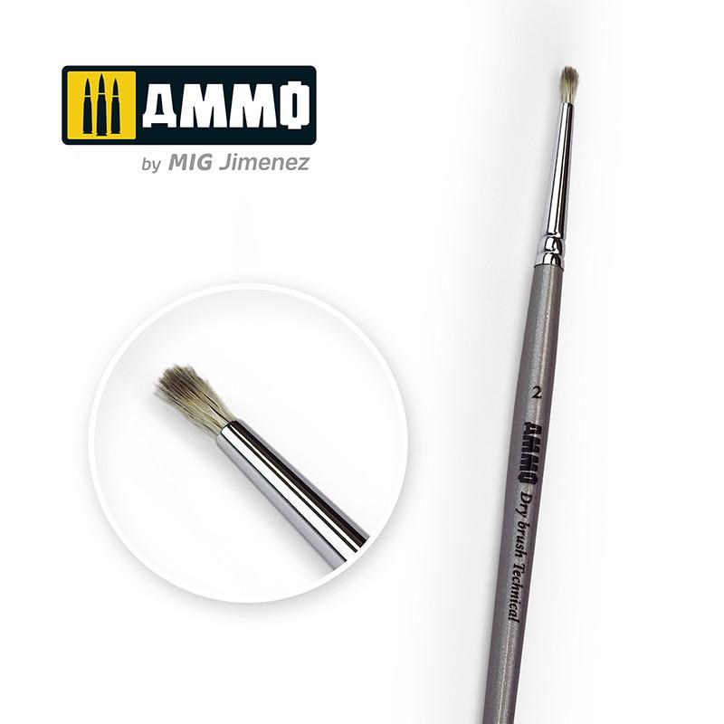 Ammo Drybrush Technical Brush 2