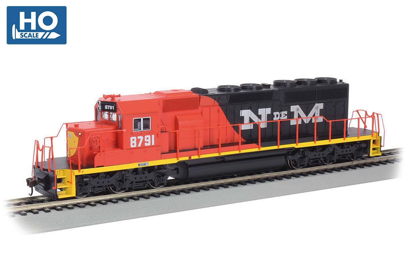 Bachmann Ferrocarriles Nacionales De Mexico #8791 EMD SD-40-2 Loco  HO